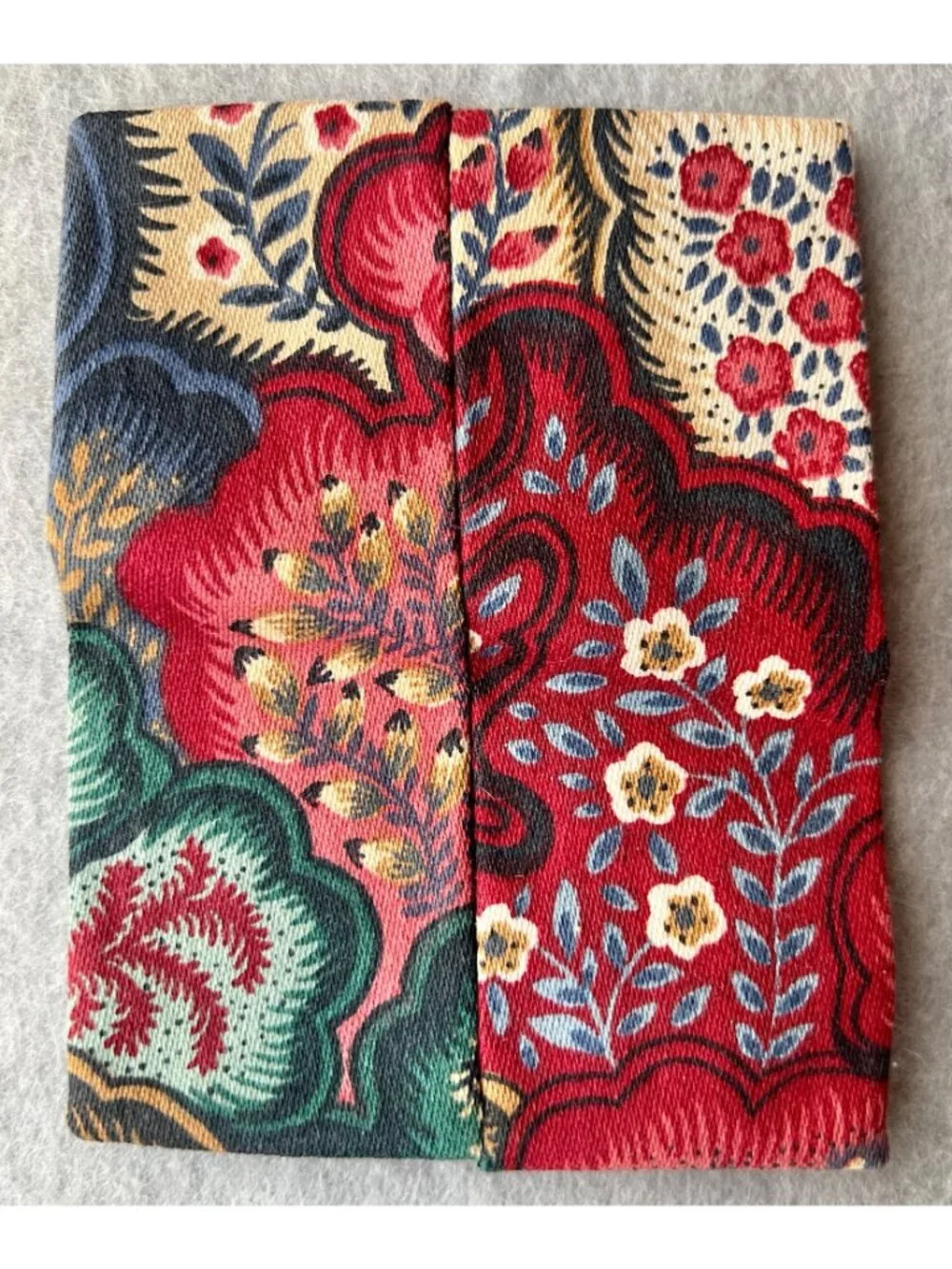 Handmade Carry Bag With Coordinating Tissue Holder Lined 14